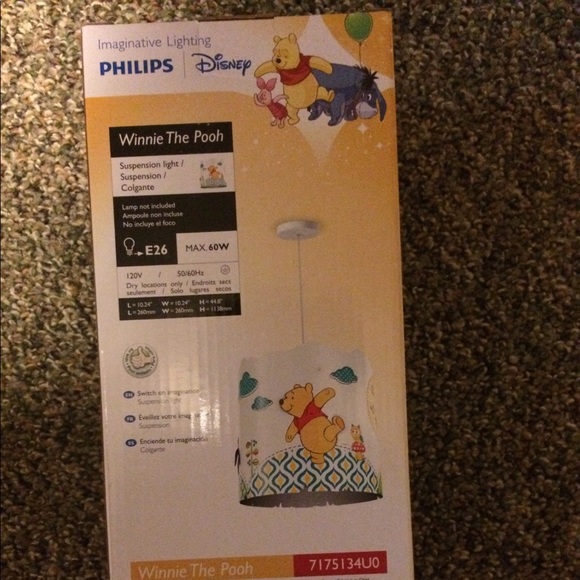 Winnie the Pooh hanging light - Picture 1 of 1